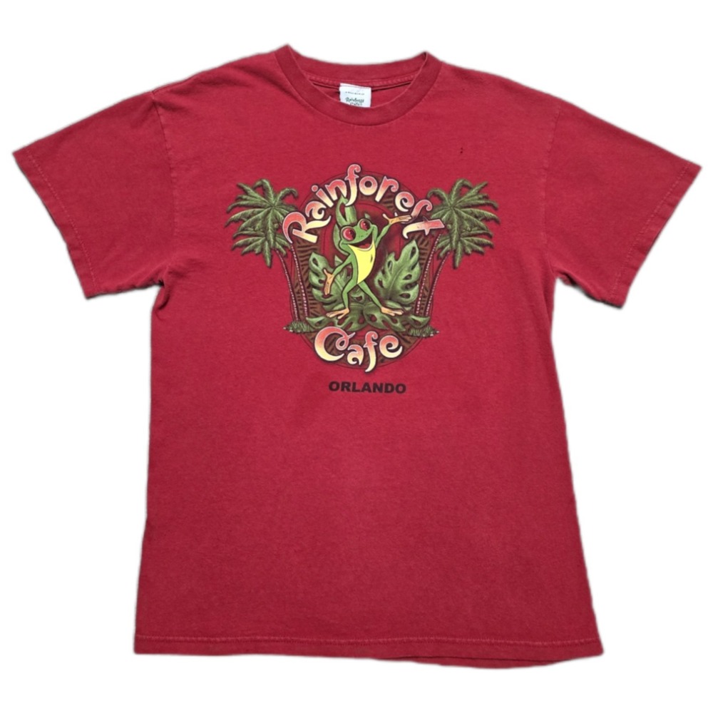 1999 Vintage Disney Resort Rainforest Cafe T-Shirt Mens‎ Medium